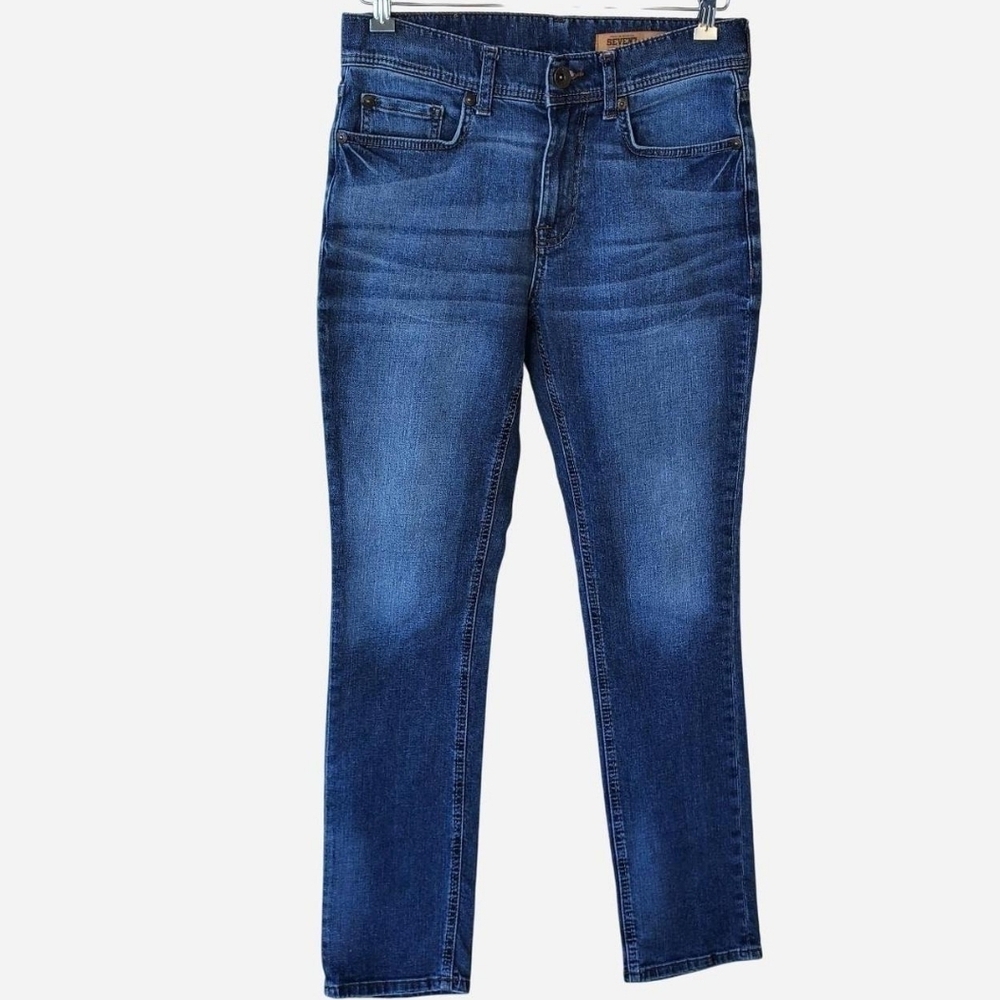 Seven7 Premium Denim Blue Jeans